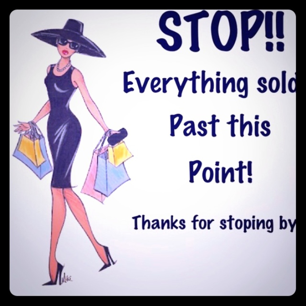 Sold beyond this point
